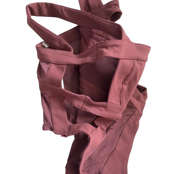 Free People Intimately Love Bound Cut-Out Bodysuit in Chocolate Size Small - Picture 6 of 8